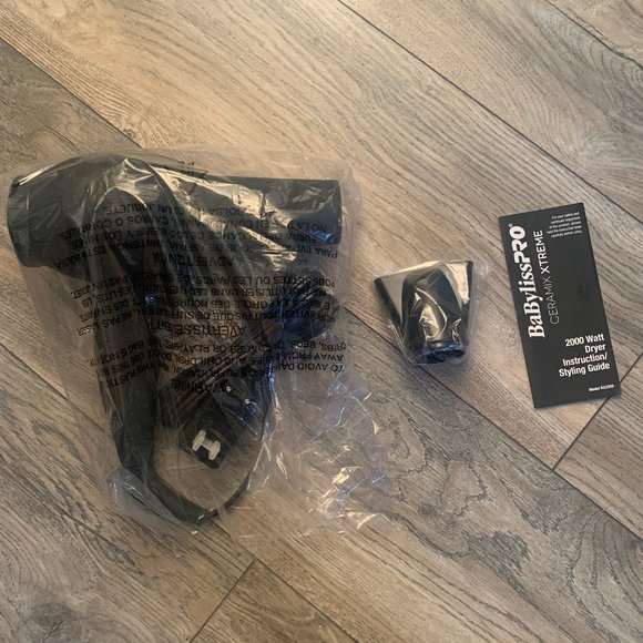 NEW BABYLISSPRO CERAMIX XTREME PROFESSIONAL IONIC CERAMIC 2000W HAIR/BLOW DRYER - Picture 4 of 5